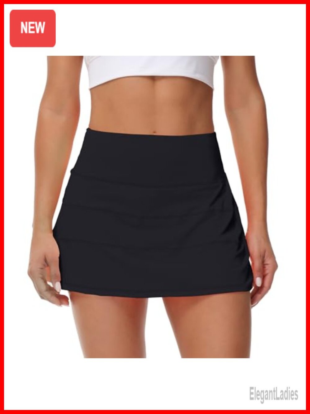 Pleated Tennis Skort High Waisted Athletic Golf Skirt with Pockets